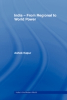 India - From Regional to World Power