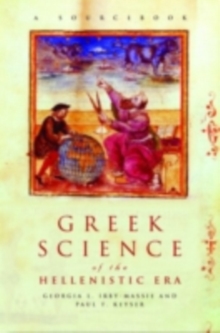 Greek Science of the Hellenistic Era