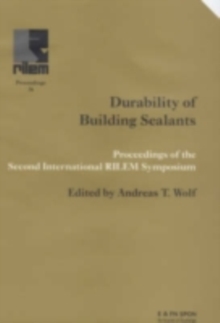 Durability of Building Sealants