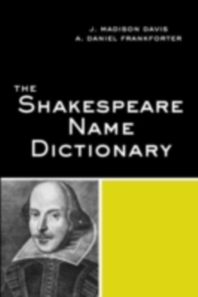 The Shakespeare Name Dictionary