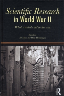 Scientific Research In World War II : What scientists did in the war