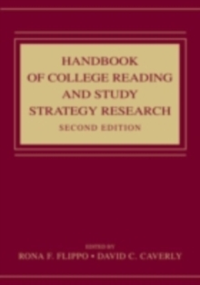 Handbook of College Reading and Study Strategy Research