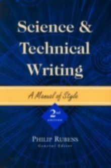 Science and Technical Writing : A Manual of Style