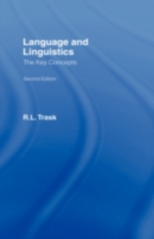 Language and Linguistics: The Key Concepts