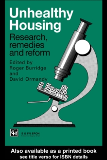 Unhealthy Housing : Research, remedies and reform