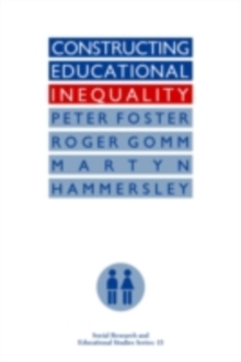 Constructing Educational Inequality : A Methodological Assessment