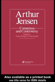 Arthur Jensen: Consensus And Controversy