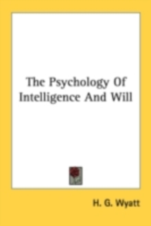 The Psychology Of Intelligence