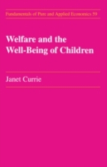 Welfare and the Well-Being of