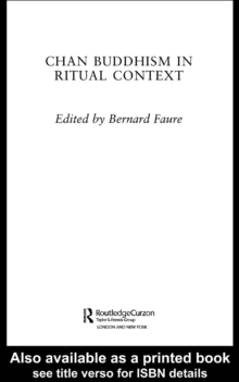 Chan Buddhism in Ritual Context