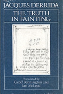 The Truth in Painting, Paperback Book The Truth in Painting, Paperback Book
