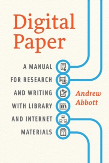 Digital Paper : A Manual for Research and Writing with Library and Internet Materials