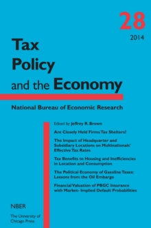 Tax Policy and the Economy, Volume 28