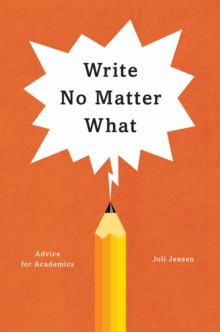 Write No Matter What  Advice for Academics