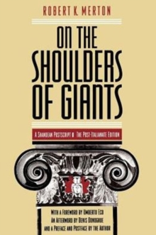 On the Shoulders of Giants  The PostItalianate Edition