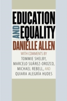 Education and Equality, Paperback / softback Book Education and Equality, Paperback / softback Book