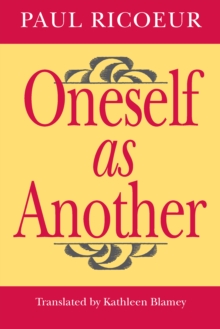 Oneself as Another