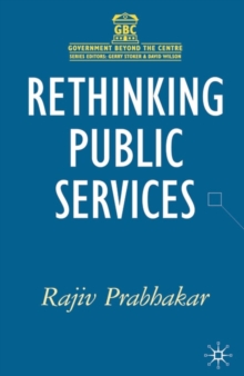 Rethinking Public Services