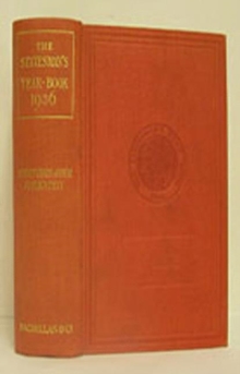 The Statesman's Year-Book : Statistical and Historical Annual of the States of the World for the Year 1936