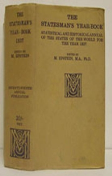 The Statesman's Year-Book : Statistical and Historical Annual of the States of the World for the Year 1937