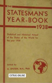 The Statesman's Year-Book : Statistical and Historical Annual of the States of the World for the Year 1938