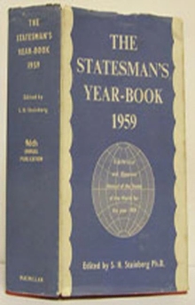 The Statesman's Year-Book : Statistical and Historical Annual of the States of the World for the Year 1959