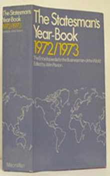 The Statesman's Year-Book 1972-73 : The Encyclopaedia for the Businessman-of-the-World