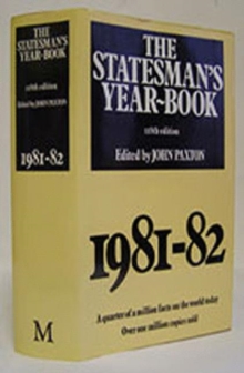 The Statesman's Year-Book 1981-82