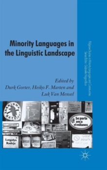Minority Languages in the Linguistic Landscape, Hardback Book Minority Languages in the Linguistic Landscape, Hardback Book