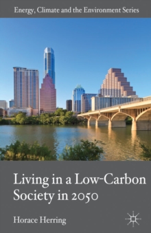 Living in a Low-Carbon Society in 2050, Hardback Book Living in a Low-Carbon Society in 2050, Hardback Book