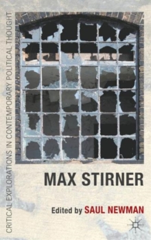 Max Stirner, Hardback Book Max Stirner, Hardback Book