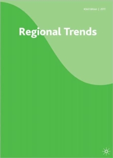 Regional Trends 43rd Edn, Paperback / softback Book Regional Trends 43rd Edn, Paperback / softback Book