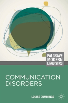 Communication Disorders, Paperback / softback Book Communication Disorders, Paperback / softback Book