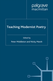 Teaching Modernist Poetry