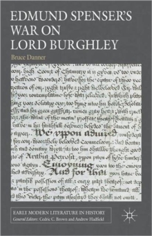 Edmund Spenser's War on Lord Burghley, Hardback Book Edmund Spenser's War on Lord Burghley, Hardback Book