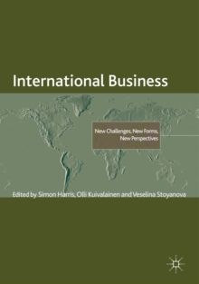 International Business : New Challenges, New Forms, New Perspectives, Hardback Book International Business : New Challenges, New Forms, New Perspectives, Hardback Book