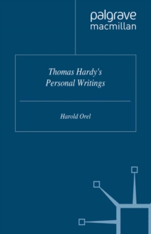 Thomas Hardy's Personal Writings