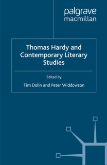 Thomas Hardy and Contemporary Literary Studies