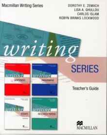 Writing Series Teacher's Guide, Paperback Book Writing Series Teacher's Guide, Paperback Book