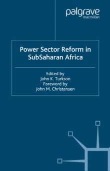 Power Sector Reform in SubSaharan Africa