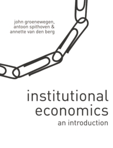 Institutional Economics : An Introduction, Paperback / softback Book Institutional Economics : An Introduction, Paperback / softback Book