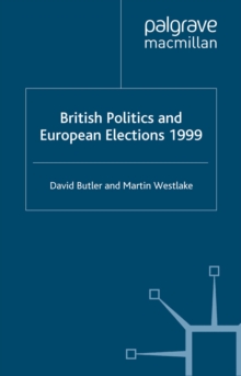 British Politics and European Elections 1999