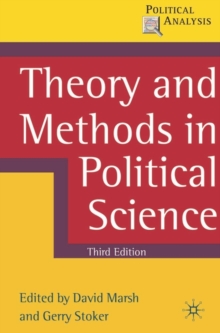 Theory and Methods in Political Science, Paperback Book Theory and Methods in Political Science, Paperback Book