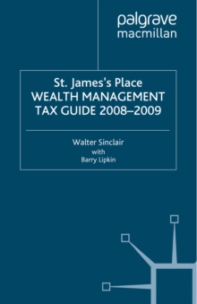 St James's Place Tax Guide 2008-2009