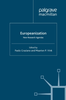 Europeanization : New Research Agendas