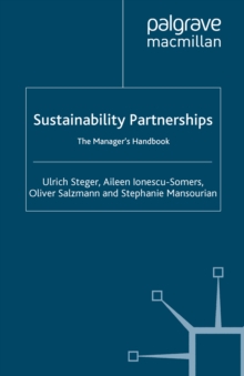 Sustainability Partnerships : The Manager's Handbook