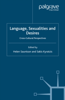 Language, Sexualities and Desires : Cross-Cultural Perspectives