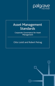 Asset Management Standards : Corporate Governance for Asset Management