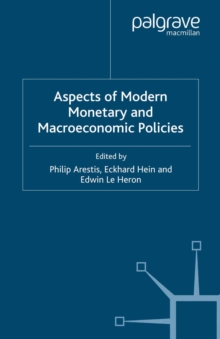 Aspects of Modern Monetary and Macroeconomic Policies