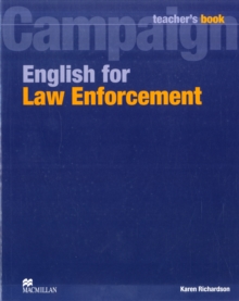 English for Law Enforcement Teacher's Book, Paperback Book English for Law Enforcement Teacher's Book, Paperback Book